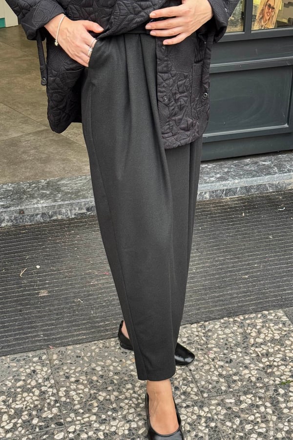 QOOQ Pantolon 27FW303 Füme
