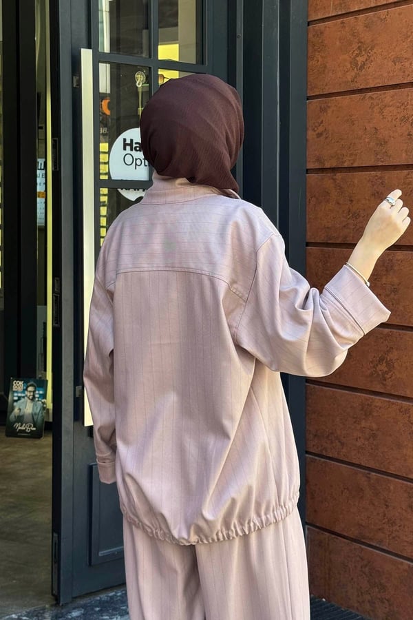 QOOQ Pantolonlu Takım 27FW633T Pudra