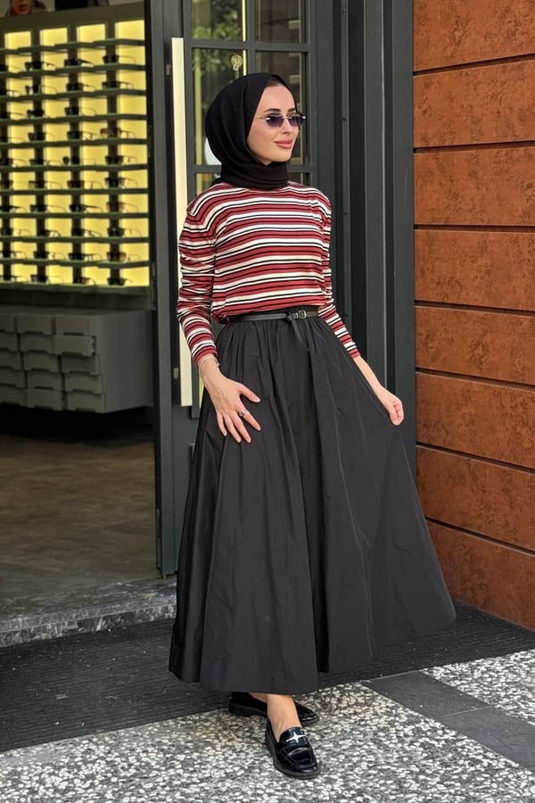 QOOQ Triko Kazak 27FW233 Kiremit