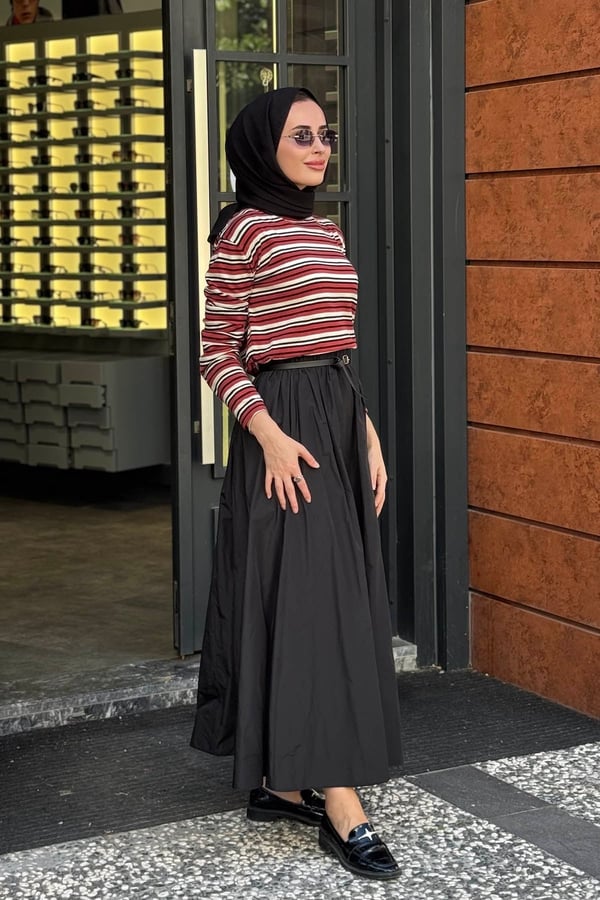 QOOQ Triko Kazak 27FW233 Kiremit