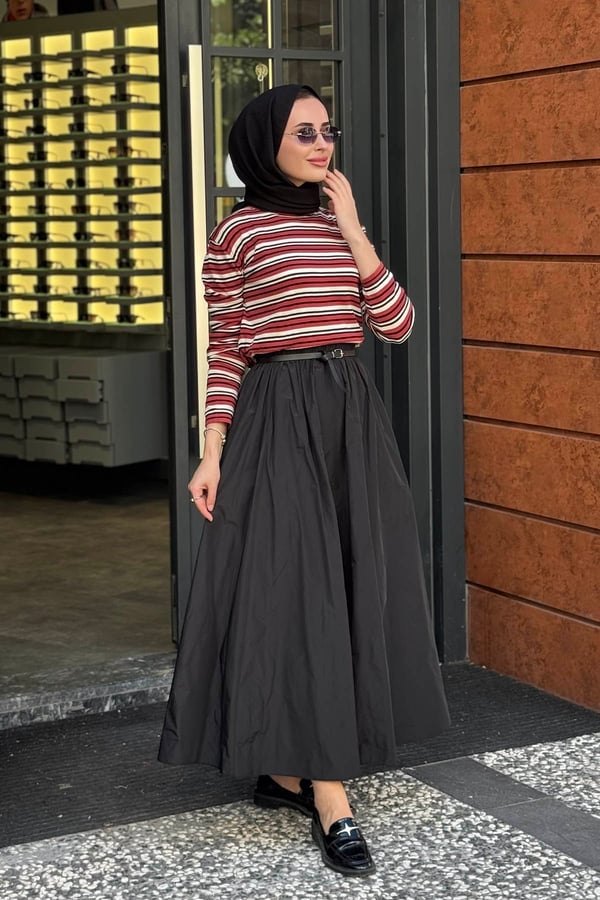 QOOQ Triko Kazak 27FW233 Kiremit