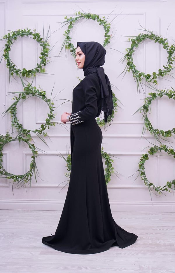 Ribas Collection Abiye R090 Siyah