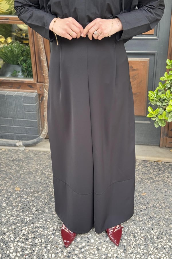 SCL Pantolon 10002421011008 Siyah