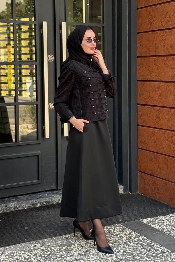 Seçil Ceket 10002621110046 Siyah