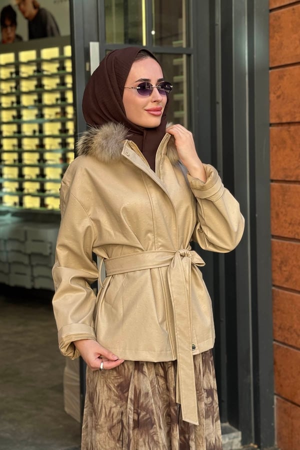 venöve Lester Ceket 27FWCEK0024 Taş