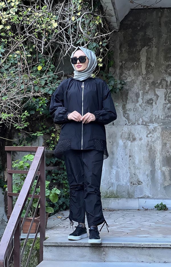 venöve Takım 24SSCEK0034 Siyah