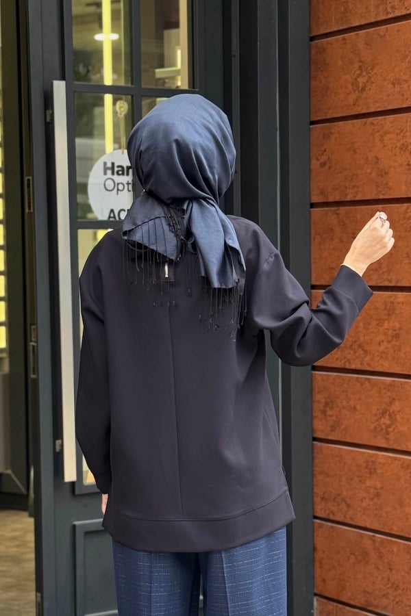 venöve Verity Sweat 27FWSWE0007 Lacivert