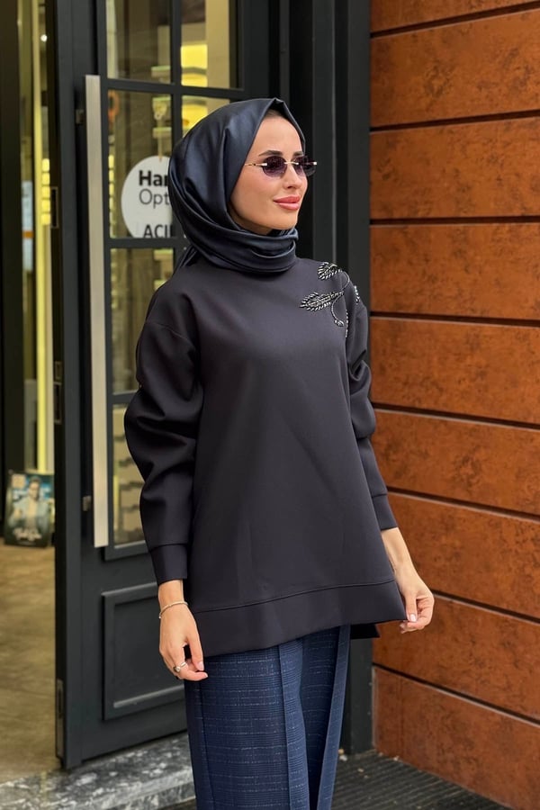 venöve Verity Sweat 27FWSWE0007 Lacivert