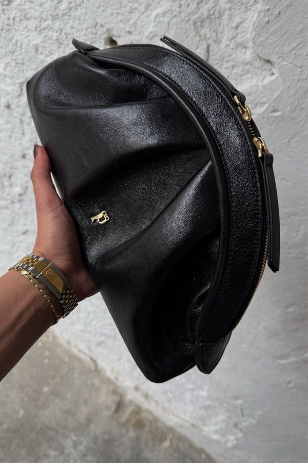 AMSTERDAM SİYAH CLUTCH ÇANTA