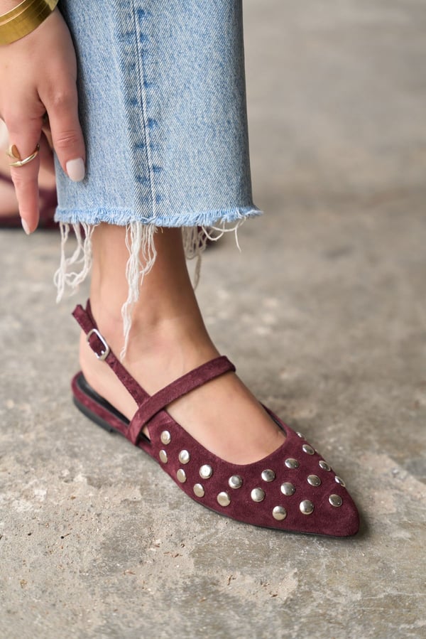 ARTUX BORDO SÜET BABET 