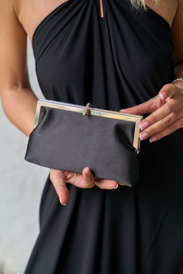 BAG 012 SİYAH SATEN