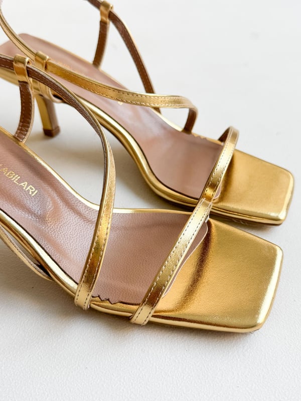 FREYA GOLD MAT TOPUKLU AYAKKABI