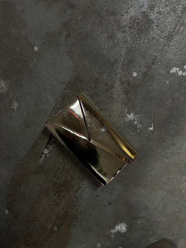 GOLD TOKALI CLUTCH ÇANTA