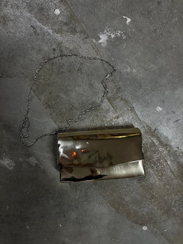 GOLD TOKALI CLUTCH ÇANTA