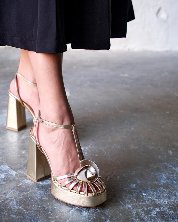 İTALA GOLD PLATFORM AYAKKABI