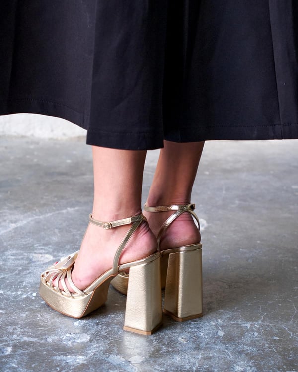 İTALA GOLD PLATFORM AYAKKABI