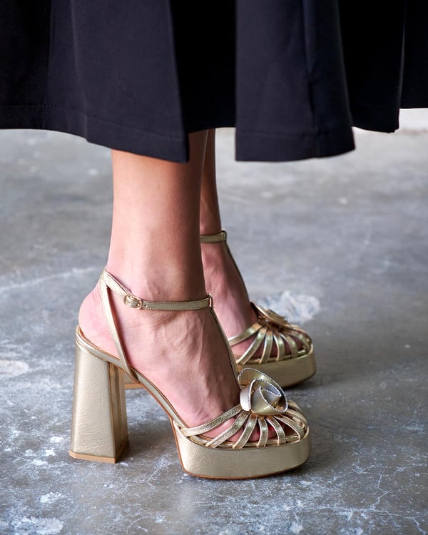 İTALA GOLD PLATFORM AYAKKABI