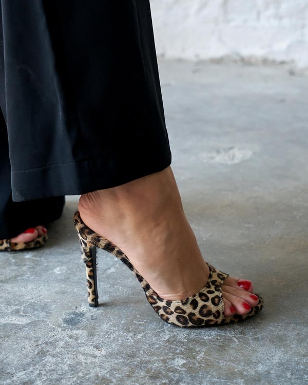 KANTE LEOPAR TOPUKLU TERLİK