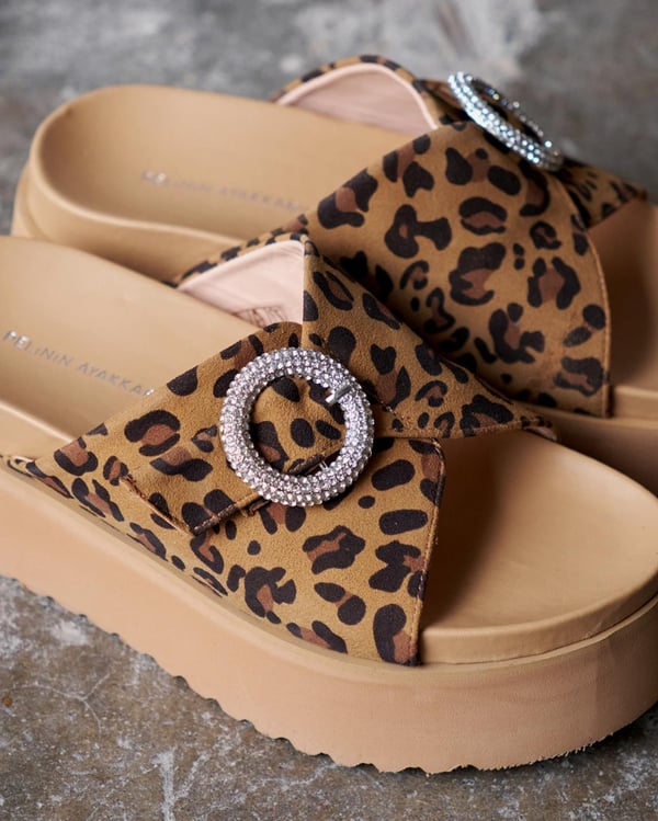 KAUM LEOPAR SÜET TERLİK
