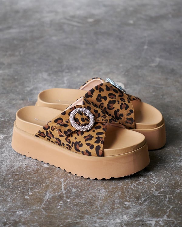 KAUM LEOPAR SÜET TERLİK