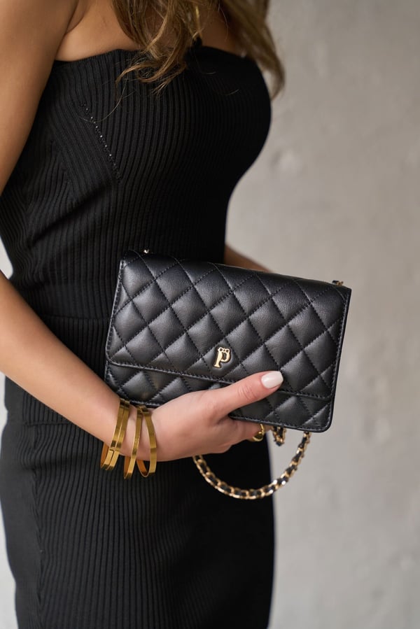 NAPOLİ SİYAH CLUTCH ÇANTA