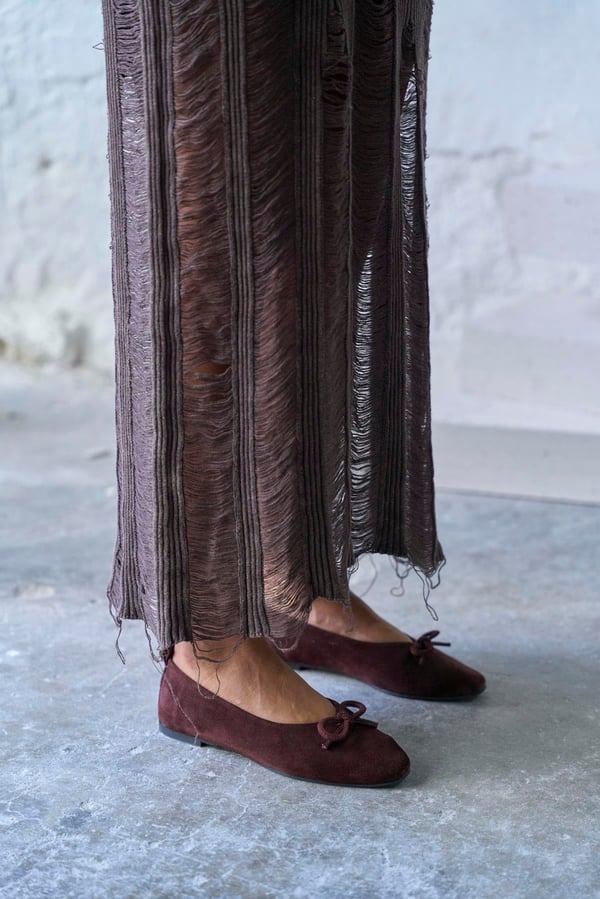 PİGGY BORDO SÜET BABET