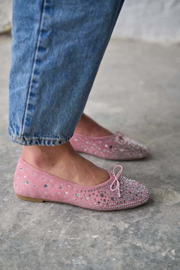 RİGA PEMBE TAŞLI BABET