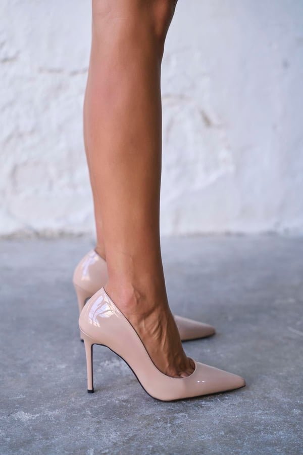 SİSTA 10 CM NUDE RUGAN STİLETTO