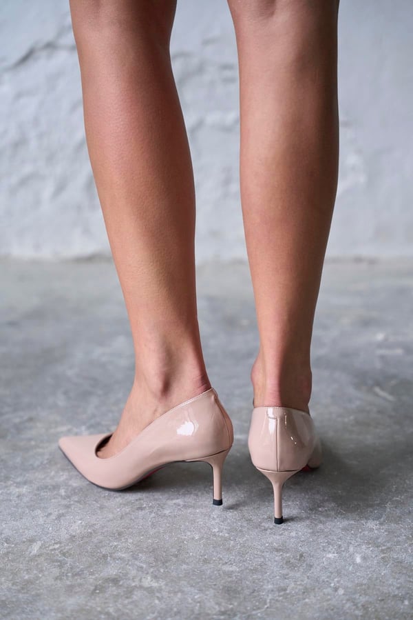 SİSTA 5 CM NUDE RUGAN STİLETTO 