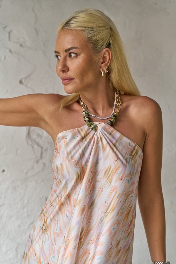 SUMMER RENKLİ ELBİSE