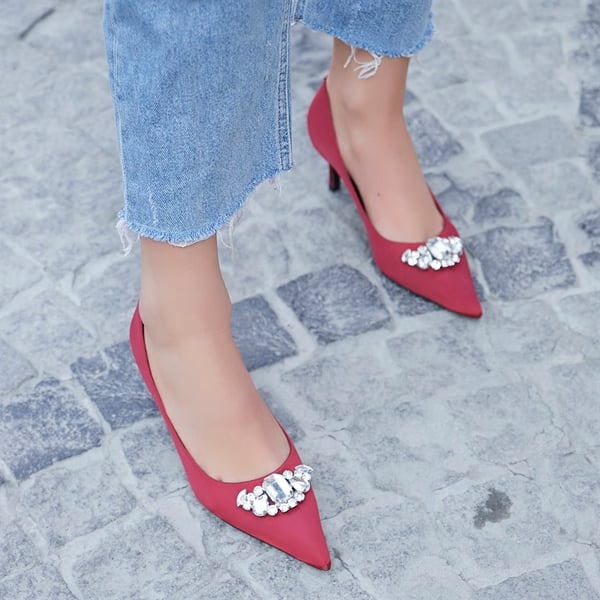 WİNS BORDO SATEN