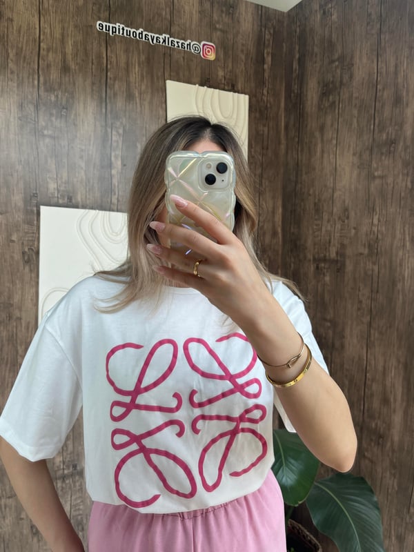 Kabartma Detay Basic Tshirt Beyaz