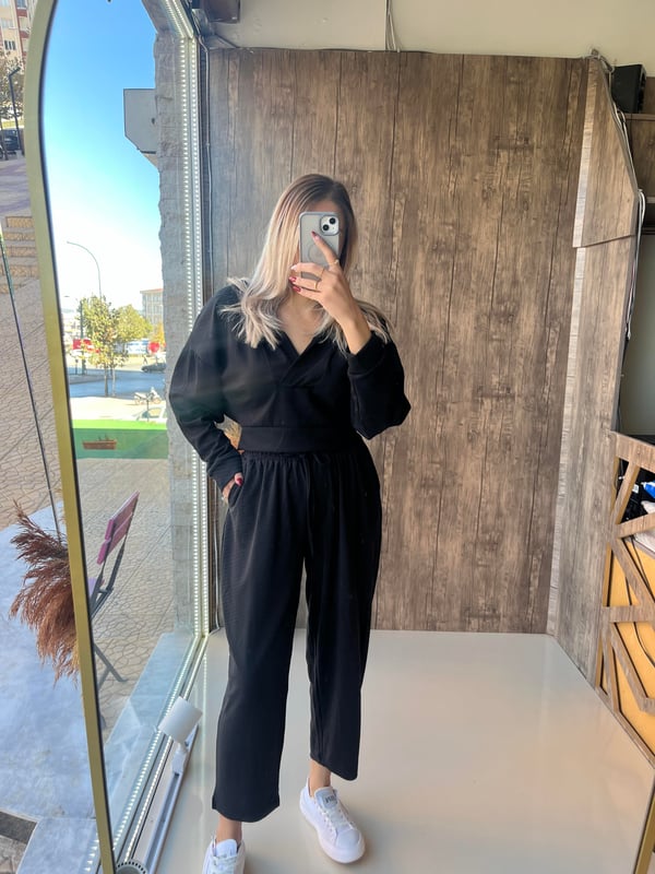 Oysho Model Eşofman Takım Siyah