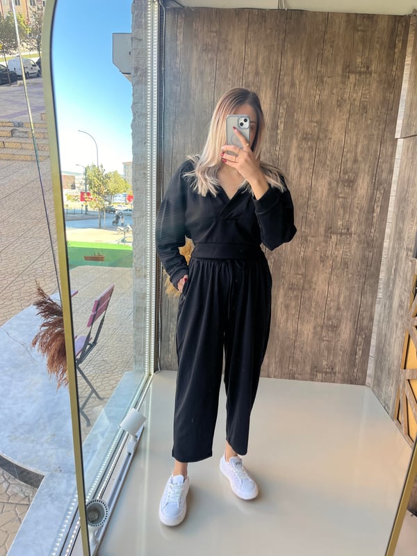 Oysho Model Eşofman Takım Siyah