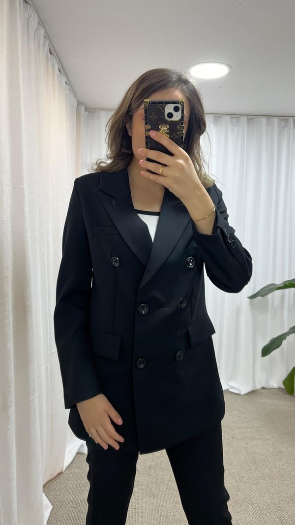 ZARA MODEL CEKET SİYAH
