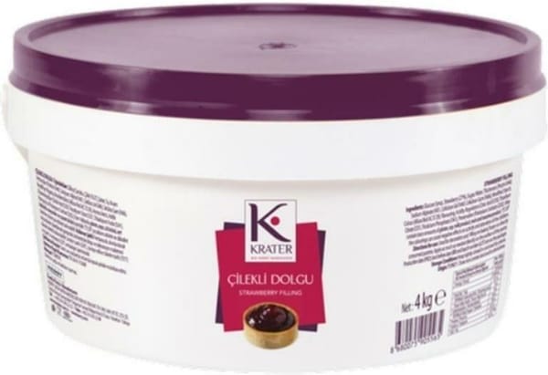 Krater Çilek Krema Dolgusu 4 Kg | Efe Pastacılık