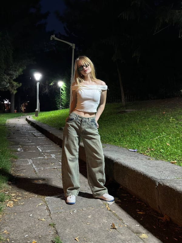 Special Tint Baggy Jean — Athlo Basic müşteri fotoğrafı