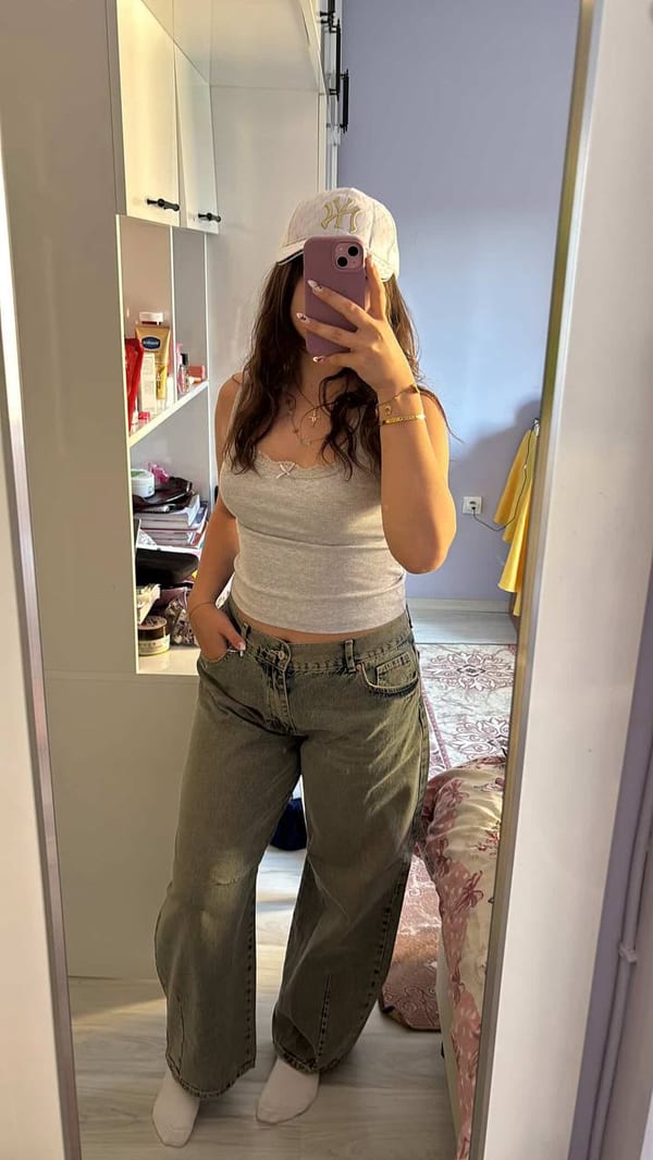 Special Tint Baggy Jean — Athlo Basic müşteri fotoğrafı