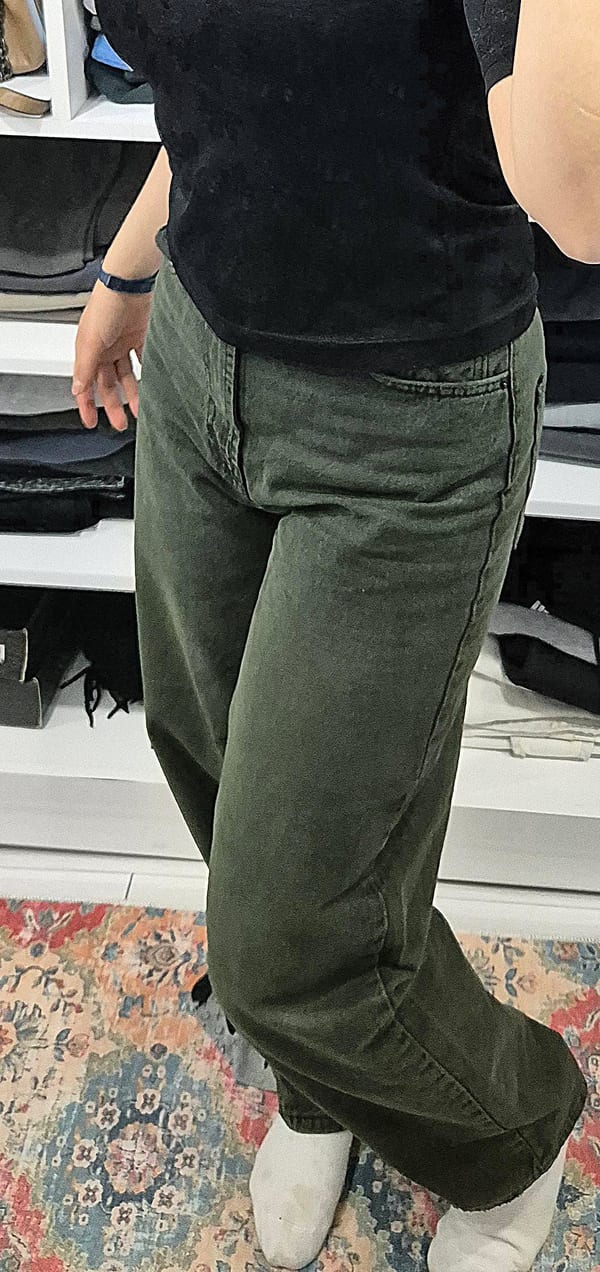 Yeşil Skater Jean — Athlo Basic müşteri fotoğrafı