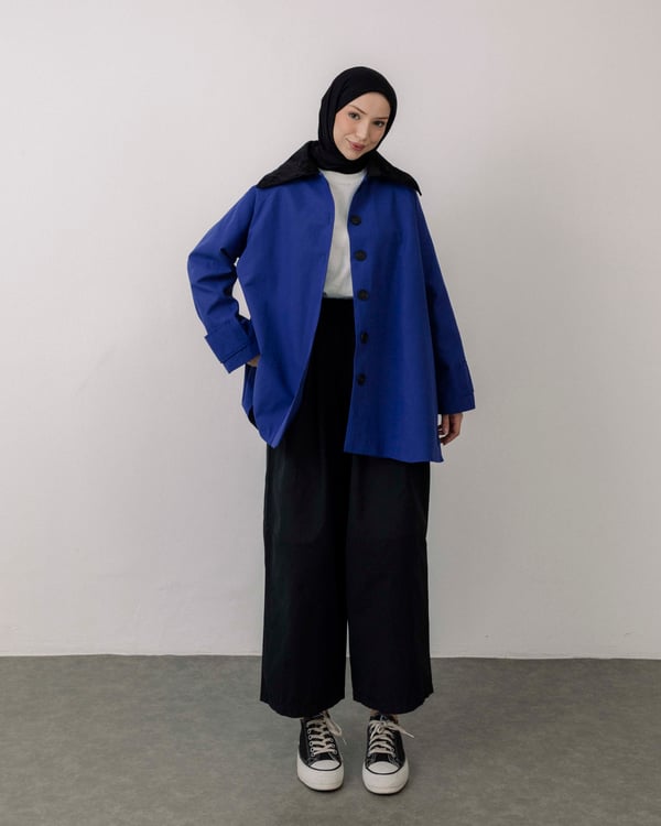 Beli Lastikli Siyah Pantolon