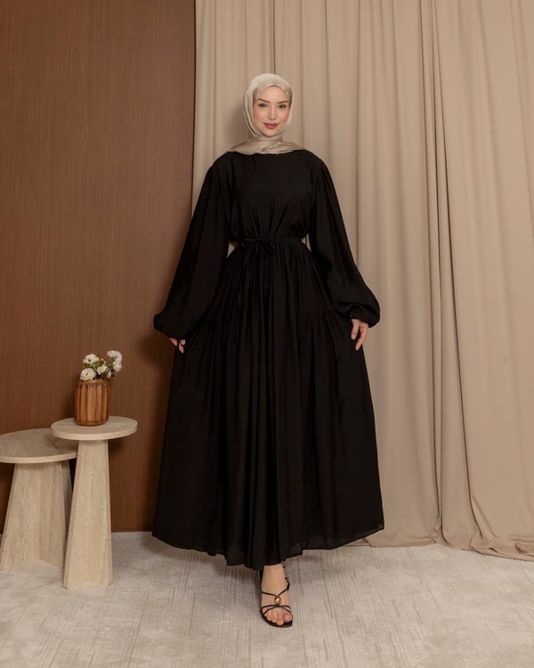 Oversize Doblin Siyah Elbise