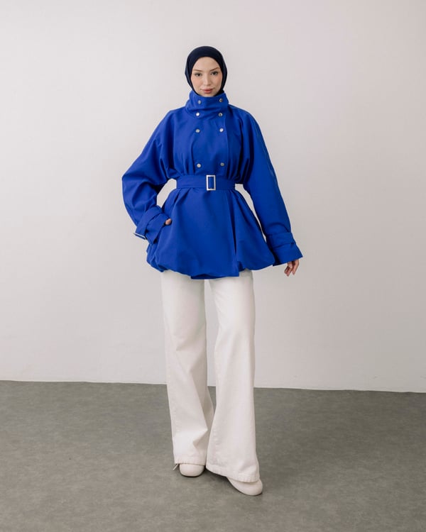 Tuya Oversize Saks Ceket