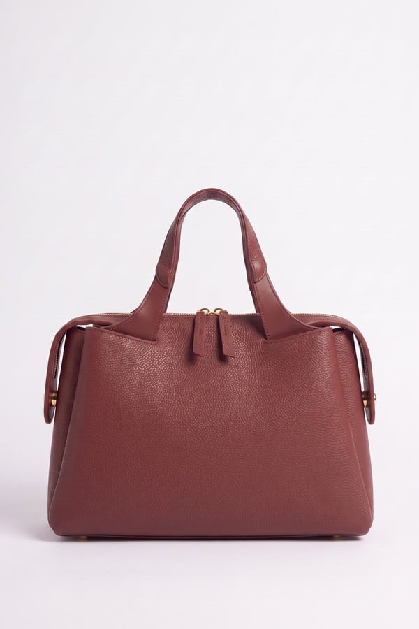 202-1206-6-BORDO FLOTER1206 Bordo Floter Kadın Omuz Çantası