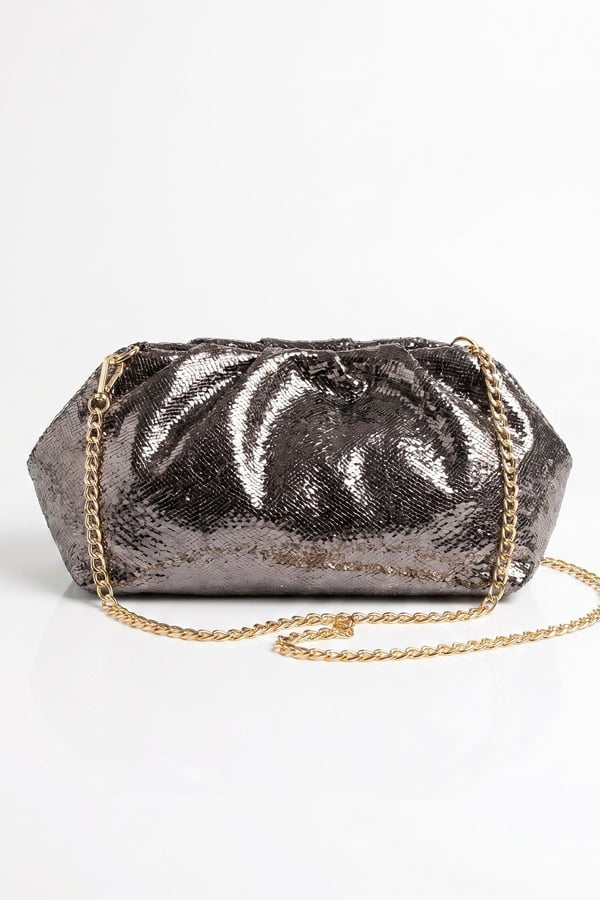 56-508-6-PLATIN DESENLIUVERA Platin Desenli Kadın Clutch Çanta