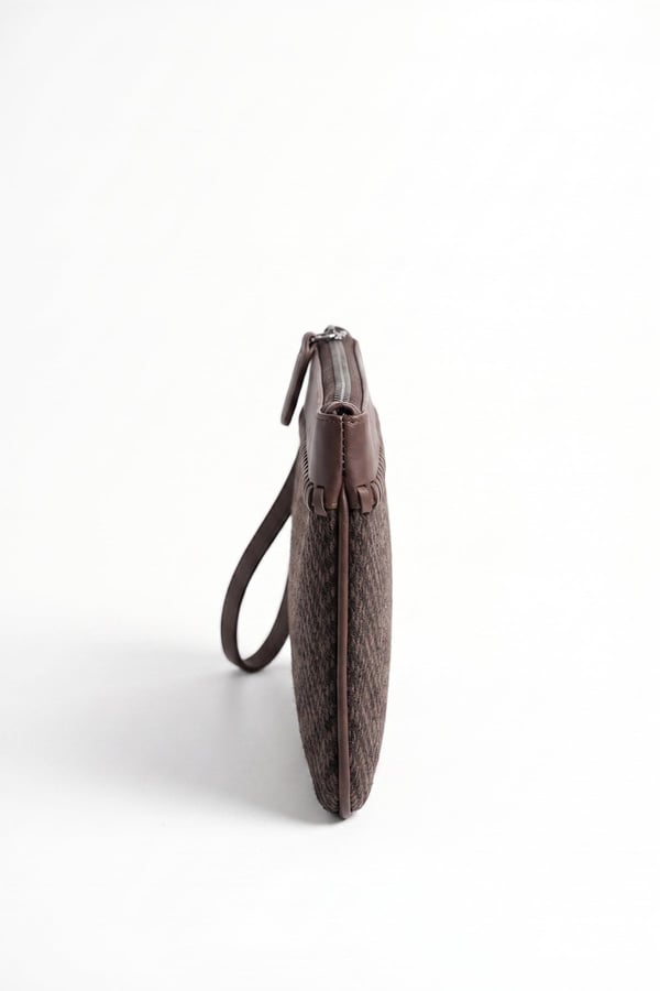 11-YK4803-3-KAHVERENGI DESENLIZENIX Kahverengi Desenli Kadın Clutch Çanta