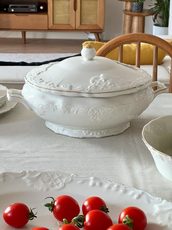 Mila 12 Kişilik 59 Parça Porselen Yemek Takımı 