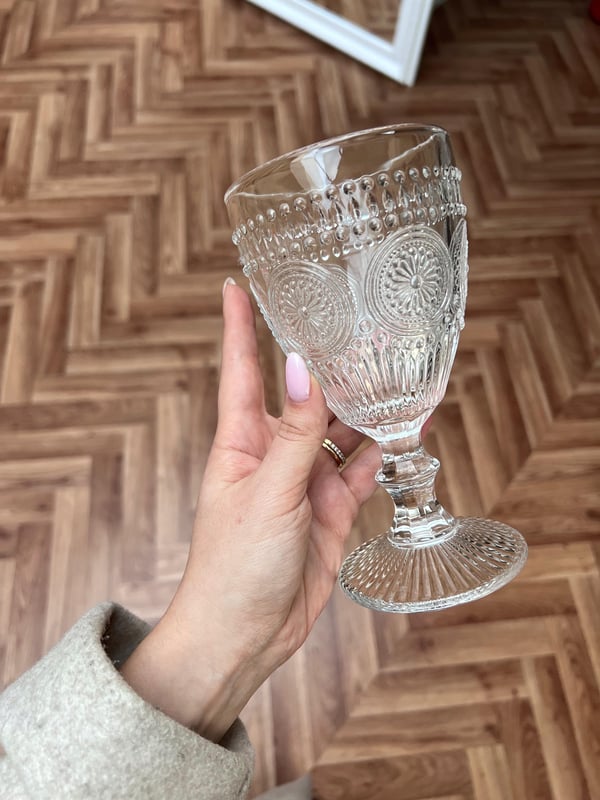 Claire Şeffaf 6'lı Cam Kadeh 