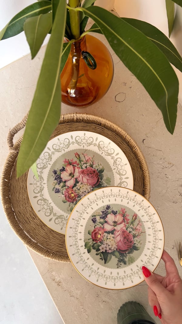 Ophelia 26 cm 6 Kişilik Servis Tabağı 