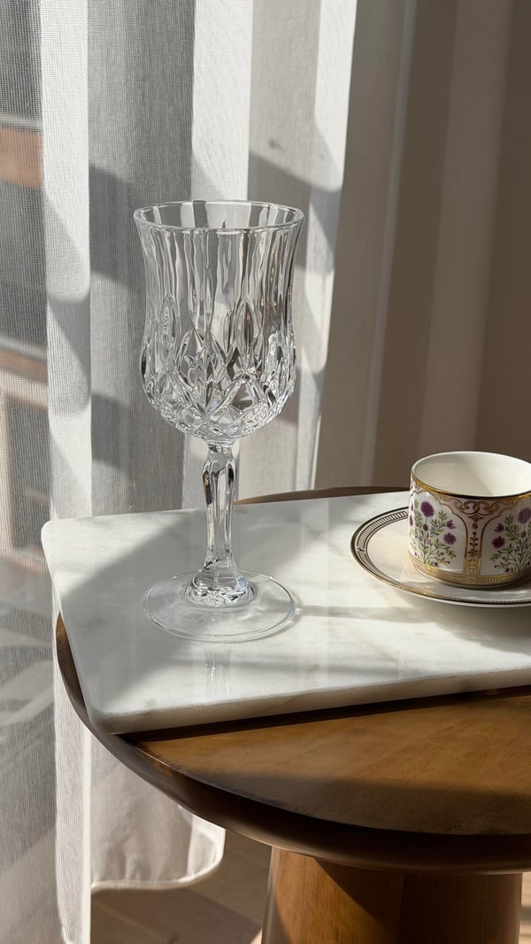 Diamond Design İthal 6 Adet 210 ML Kahve Yanı Ayaklı Cam Kadeh  Modelleri ve Fiyatları - BOSHQAP