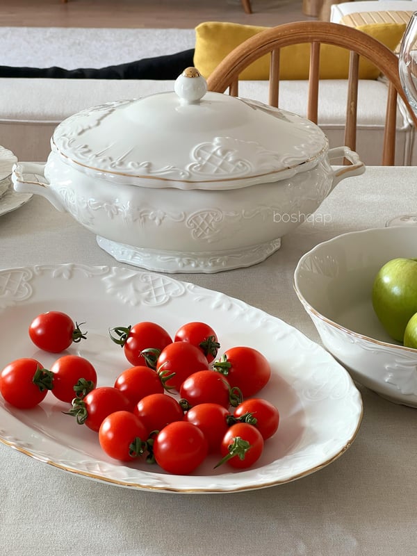 Mila 12 Kişilik 59 Parça Porselen Yemek Takımı 
